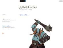 Tablet Screenshot of jetbolt.com